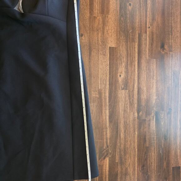 NWT BCBGMaxAzria Mini Dress 10 Bustier Mesh Insert Scuba Crepe Sleeveless - Picture 7 of 8